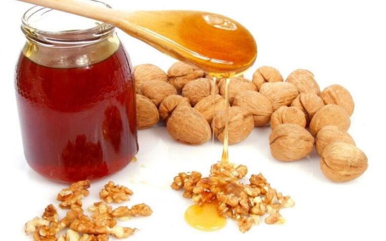 honey and nuts for prostatitis
